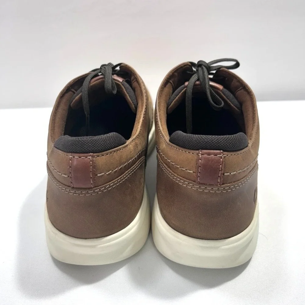 Clark's Bradley Plain Leather Oxford Men's Shoes Brown US‎ 11M